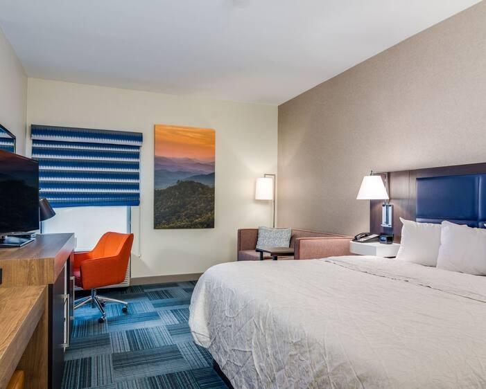 Hampton Inn Johnson Stadt Exterior foto